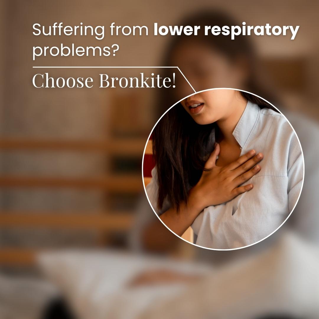 Bronkite AB SR 200 | Acebrophylline | Asthma, Bronchitis & COPD | 10 Tabs