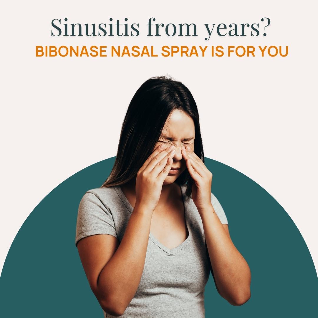 Bibonase Nasal Spray | Fluticasone & Azelastine | Allergy-Sinus | 70 Metered Dosage