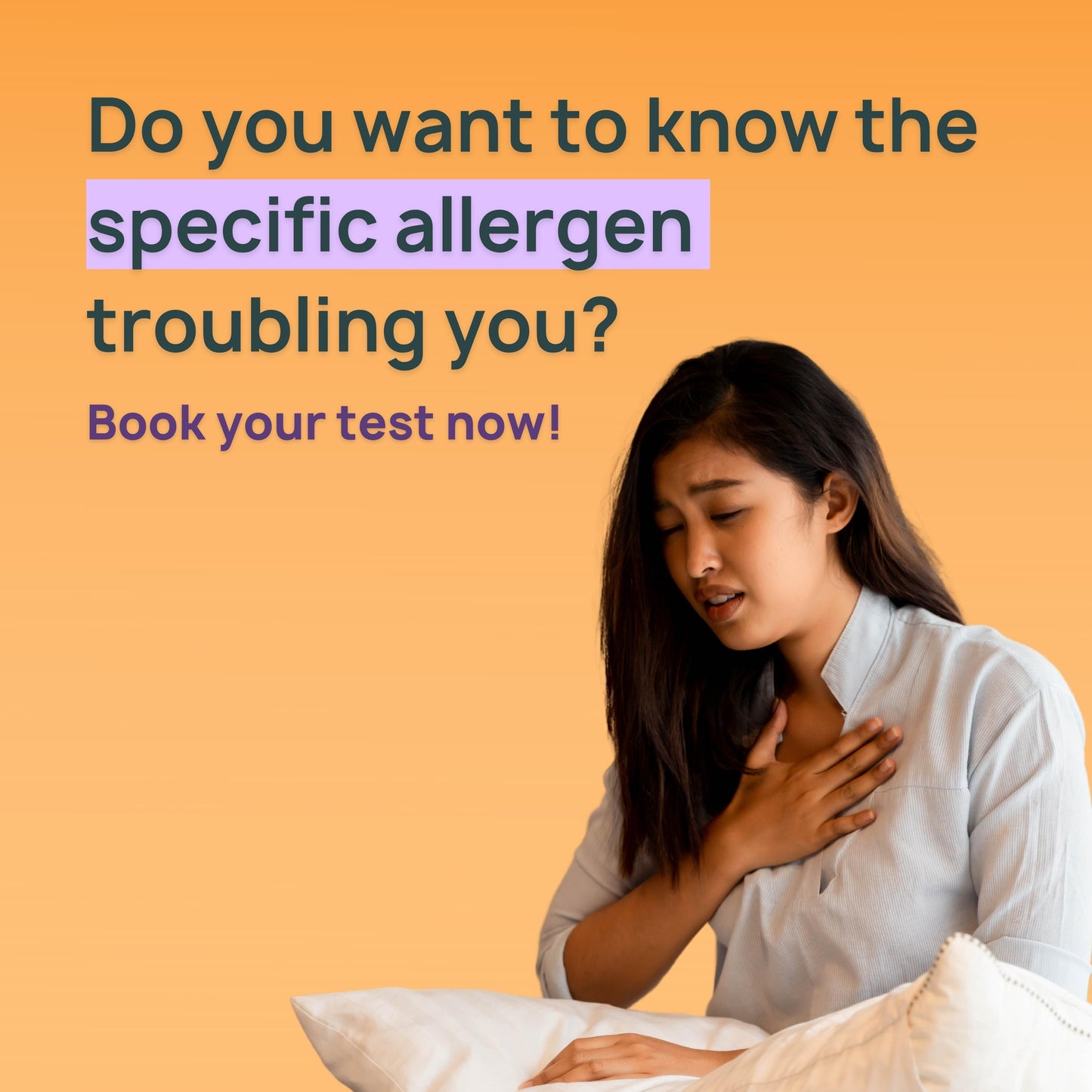 Allergy Test Pack - Advanced | Asthma & Sinusitis | 71 Tests