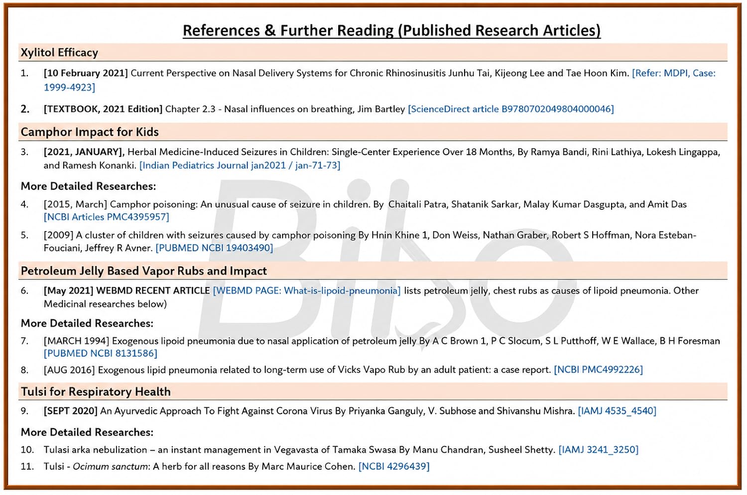 Original references and further reading from the Amazon store