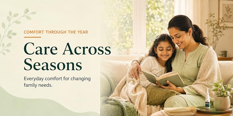 Care Across Seasons: mother and child reading together