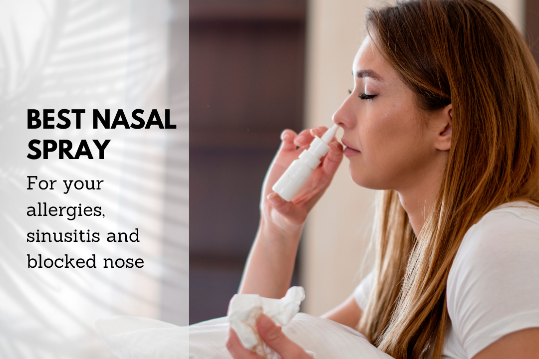 Best nasal spray for your allergies sinusitis and blocked nose Bibo
