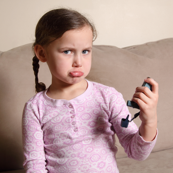 Effects of asthma on child development