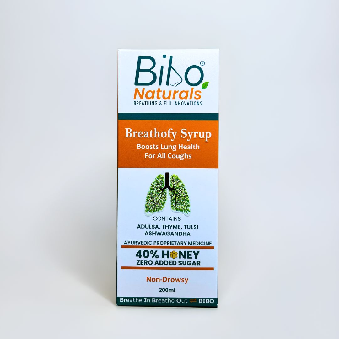 Breathofy Syrup | Lung Health | For All Coughs | 40% Honey | 200ml
