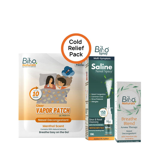 Cold Relief Pack | Fast Action | 3 Natural Products