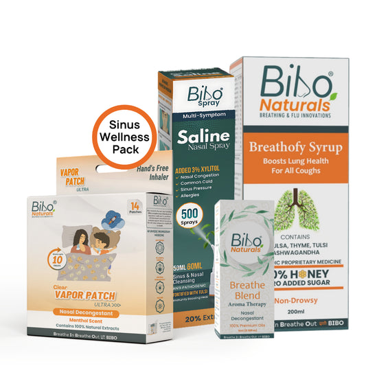 Sinus Wellness Pack | Upper Respiratory Tract Care | 4 Natural Products