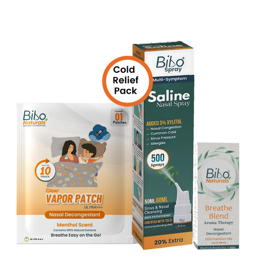 Cold Relief Pack | Fast Action | 3 Natural Products