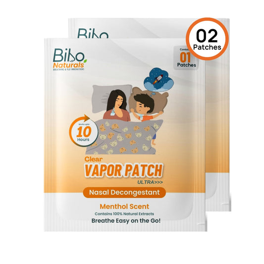 Clear Vapor Patch | ULTRA | Hands' Free Inhaler | 2 Patches
