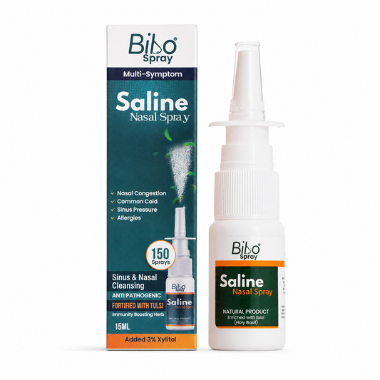 Bibo Saline Nasal Spray 15 ml — Product image