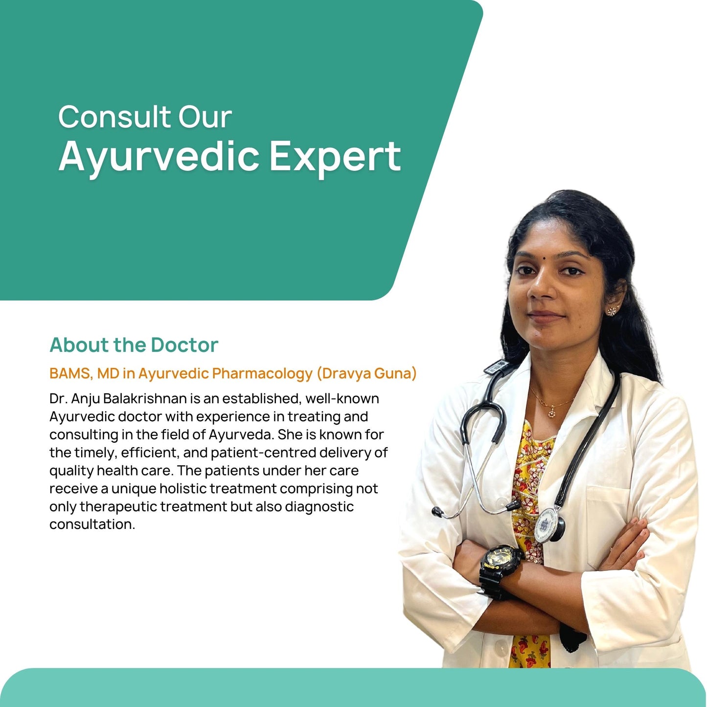 Ayurvedic Doctor Consultation | Dr Anju Balakrishnan