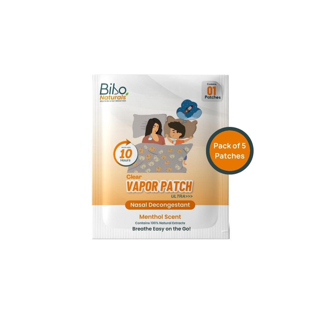 Clear Vapor Patch | ULTRA | Hands' Free Inhaler